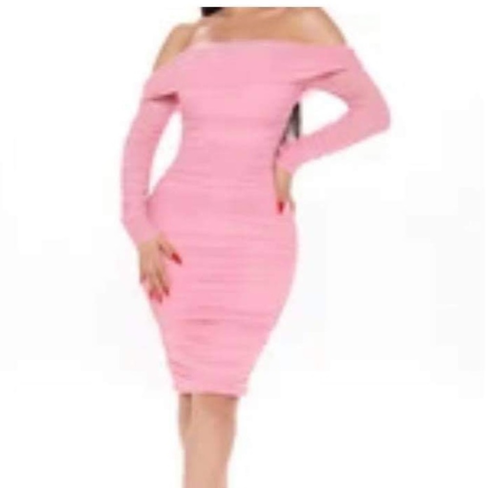 Pink dress never worn